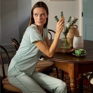 LAKE Pima Long-short set in Parisian green